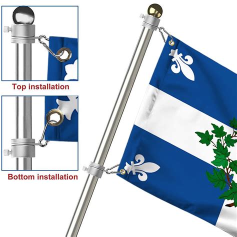 Quebec Sacred Heart Grommet Flag Tqn262gf Flagwix