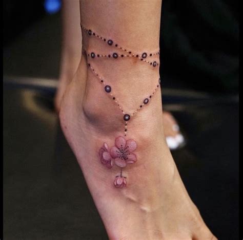 Pin By Imach On Tattoos Ankle Bracelet Tattoo Tattoo Designs Wrist