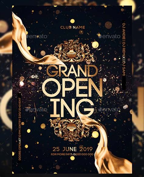 27 Free Grand Opening Flyer Templates Free Photoshop Ai Downloads
