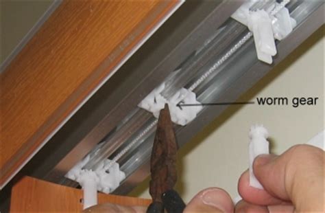 Instructions on how to remove levolor or mini blinds. Vertical blind stem repair kit - Installing a Garage Door