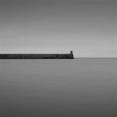 Minimalist Seascape At Glyes Harbour Colouth Ireland Madonna Rare