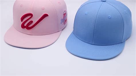 6 Panel 3d Embroidery Flat Brim Basketball Fitted Caps Custom Hats
