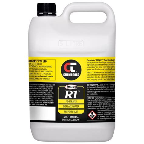 Deox R1 Thin Film Lubricant Industrial And Automotive Parts