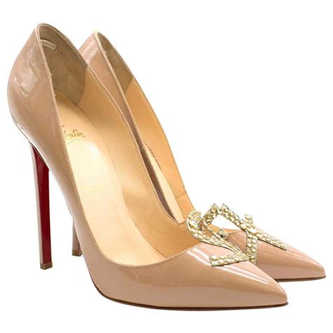 Christian Louboutin Nude Sex Heels Us 9 For Sale At 1stdibs Nudesex