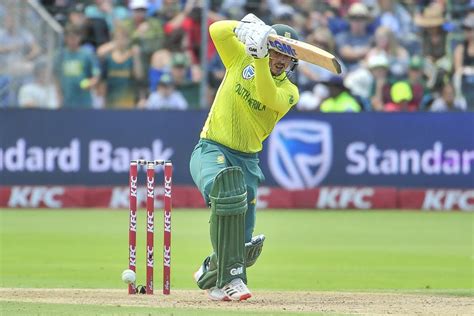 As a result, de kock kept plundering from one. Quinton de Kock optimistic of pulling a heist in India