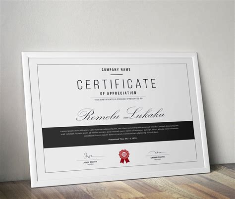 Certificate Template Instant Download Certificate Of Etsy