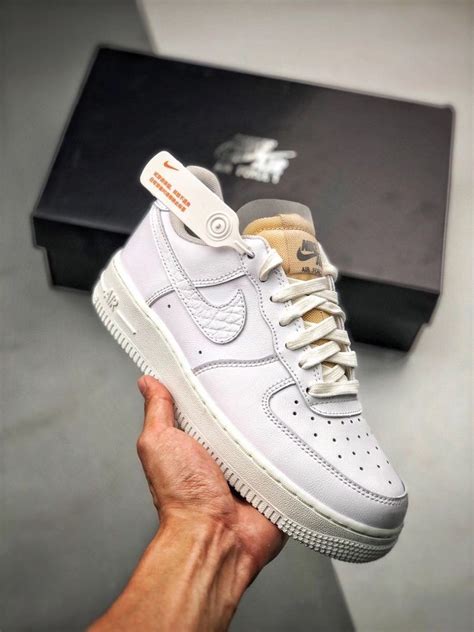Nike Air Force 1 Low ‘07 Lx White Onyx Bling Lf Tenis Sapato Sapatos