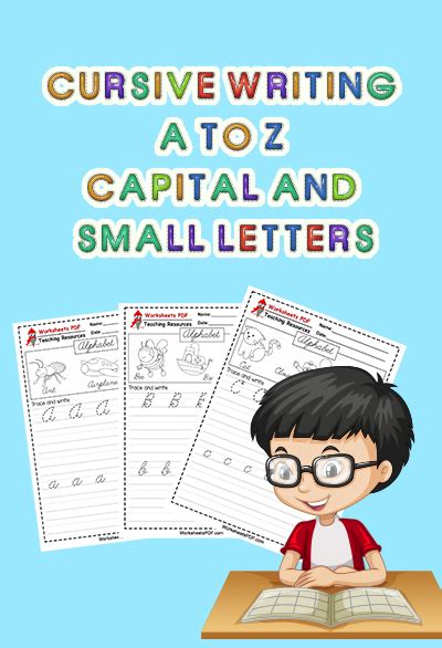 Cursive Writing A To Z Capital And Small Letters Worksheets Pdf