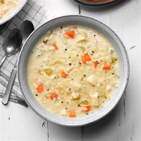 Creamy Chicken Rice Soup Recipe How To Make It