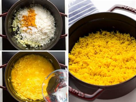 Easy Turmeric Rice Recipe Little Sunny Kitchen