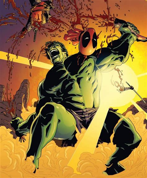 Hulk Vs Deadpool By Dalibor Talajiç デッドプール