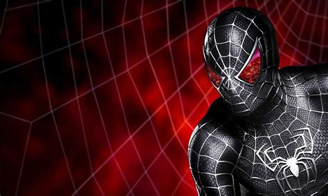 Hình Nền Spider Man đen Và đỏ Top Những Hình Ảnh Đẹp