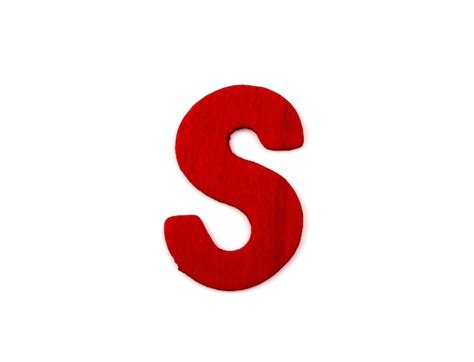 Red Letter S Photo Free Download