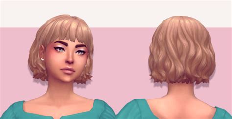 Sims 4 Short Hair Cc Maxis Match