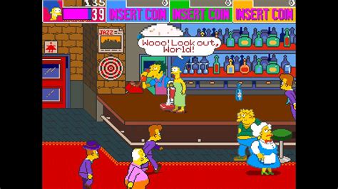 Simpson The Arcade Game Full Game Play Best Simpsons Game By Far