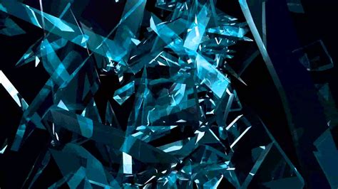 Black Blue Shards Wallpapers Wallpaper Cave