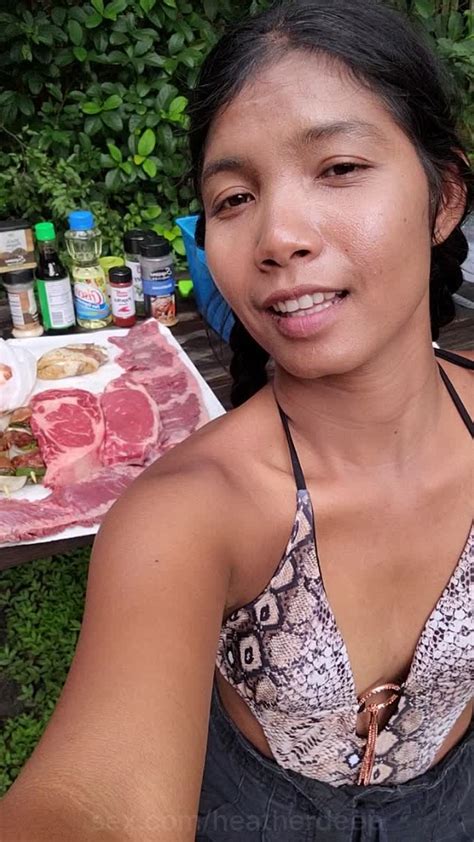 Heather Deep I Love Big Long Tasty Steaks Thai Asian Outdoor