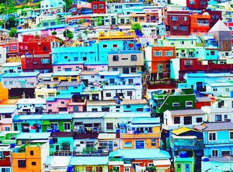 Colorful Busan Houses Korea By Heng Kan On 500px Busan Color
