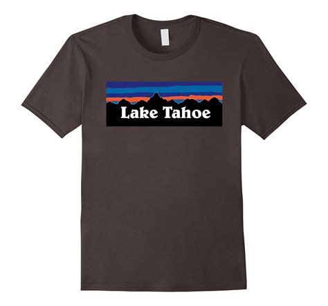 Lake Tahoe Mountain Skyline Shirt Cl Colamaga
