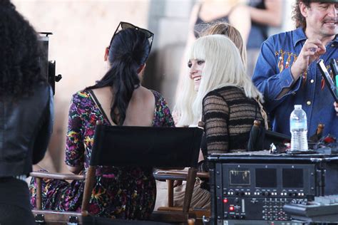 Pixie Lott Goes Blonde For Her Latest Music Video Filming In Los