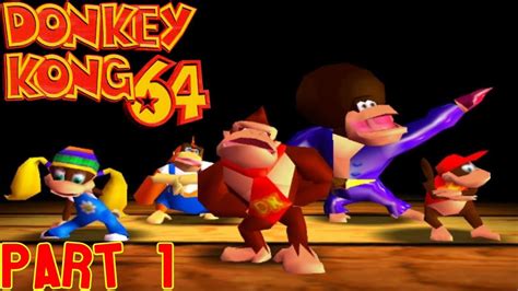 Donkey Kong 64 Part 1 Obligatory Intro Stuff Youtube