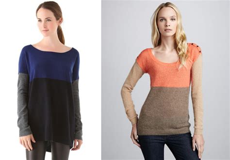 Coquette Colorblock Sweaters