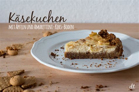 Jetzt ausprobieren mit ♥ chefkoch.de ♥. Gebacken: Käsekuchen mit Äpfeln und Amarettini-Keks-Boden ...