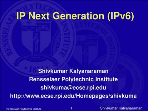 Ppt Ip Next Generation Ipv6 Powerpoint Presentation Free Download