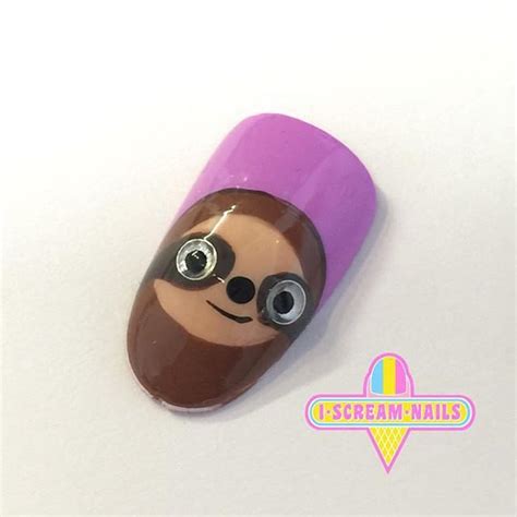 10 Sloth Inspired Manicures That Are Equally Quirky And Delightful