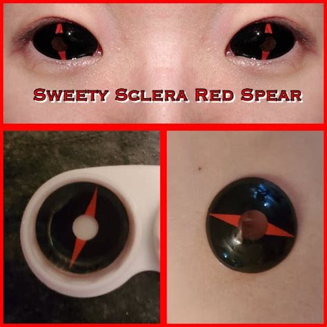 Sweety Sclera Contacts Red Spear Uniqso