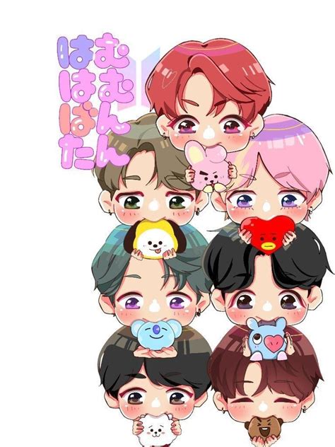 Bts v wallpapers 78 background pictures. Pin en Bts chibis