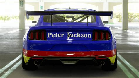 Glenn Seton Peter Jackson Racing 1989 ATCC Ford Mustang Livery