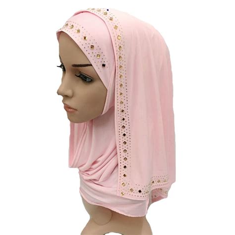 Muslim Hijab Islim Viscose Hijab Scarf Islamic Shawls Wraps Beautiful