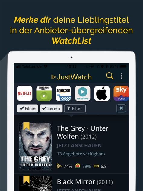 Justwatch Jetzt Auch Mit App Für Android Und Ios
