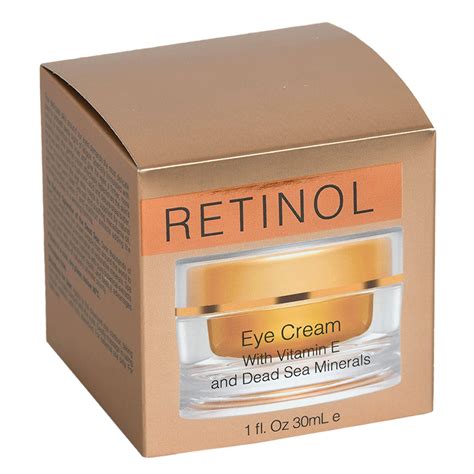Retinol Eye Cream With Vitamin E And Dead Sea Minerals Spa Cosmetics