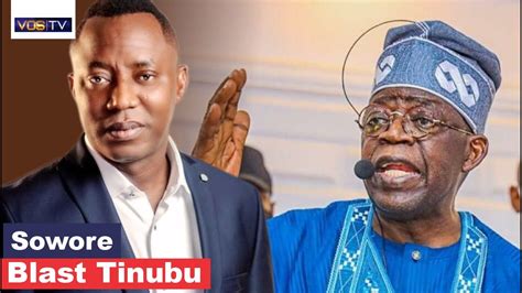 Sowore Mocks Tinubu Over Absent From Ican Conference Vos Tv News