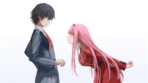 Hiro And Zero Two Wallpapers Wallpaper Cave