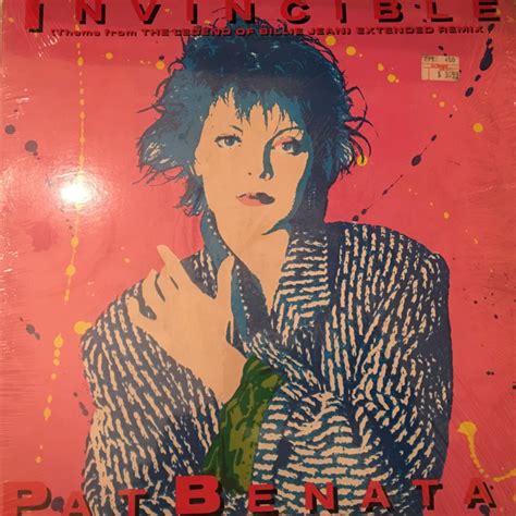 Pat benatar performs in the music video invincible from the original motion picture soundtrack for the legend of billie jean (1985) and the album seven the hard way recorded for chrysali. Pat Benatar ‎- Invincible (Theme From The Legend Of Billie ...