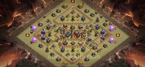 Best War Base Th10 With Link Anti Everything 2023 Town Hall Level 10