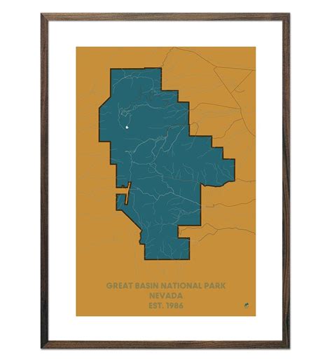 Great Basin National Park Map Great Basin National Park National