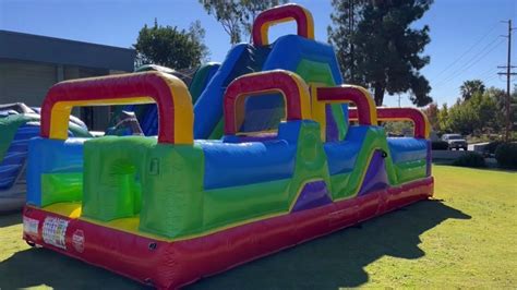 Turbo Rush Obstacle Course Rentals North County Jumpers