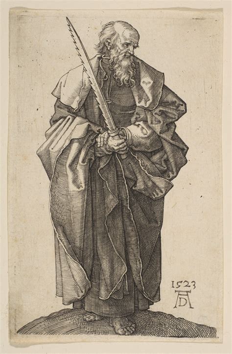 Albrecht Dürer Saint Simon The Metropolitan Museum Of Art