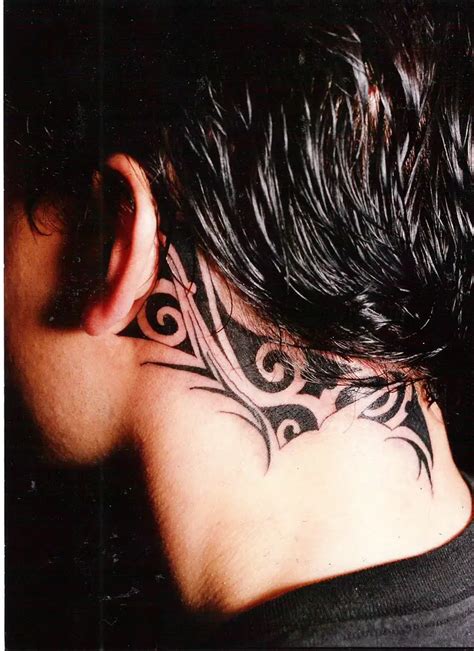 40 Insane Back Of Neck Tattoos For Men To Try Now2021
