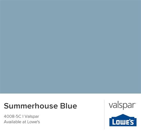 Summerhouse Blue Valspar Paint Valspar Valspar Paint Colors