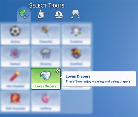 Sims 4 Diaper Cc
