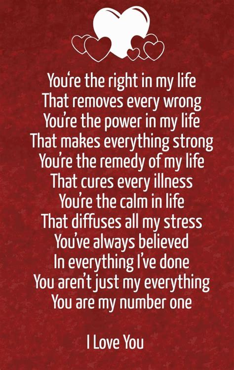 I Love You Poems For Wife Love Quotes For Him Love