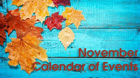 November calendar of events: WRCA, 'Much Ado,' 'Stomp' and more
