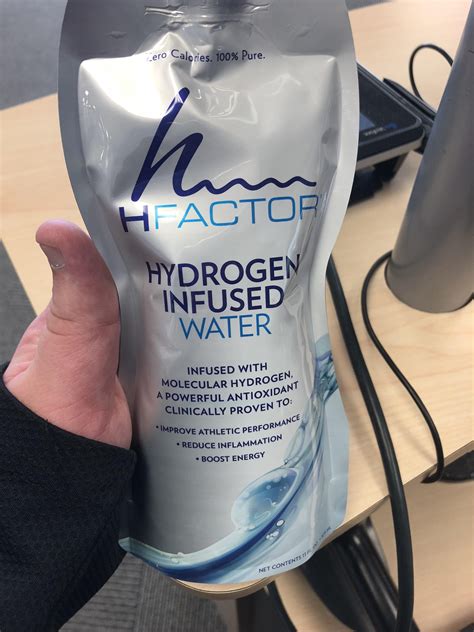 This Bag Of Hydrogen Infused Water Rpics