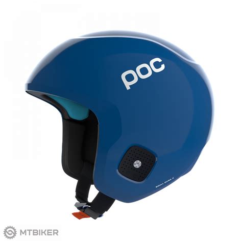 Poc Skull Dura X Spin Ski Helmet Lead Blue Mtbikershop