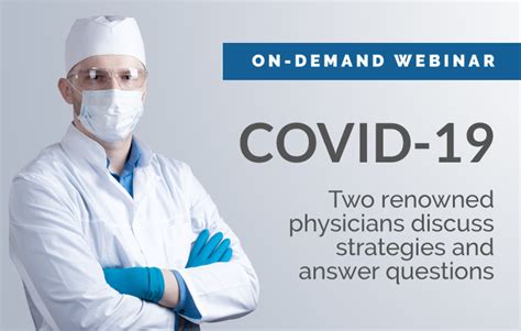 On Demand Webinar Covid 19 The Latest Updates From The Front Lines